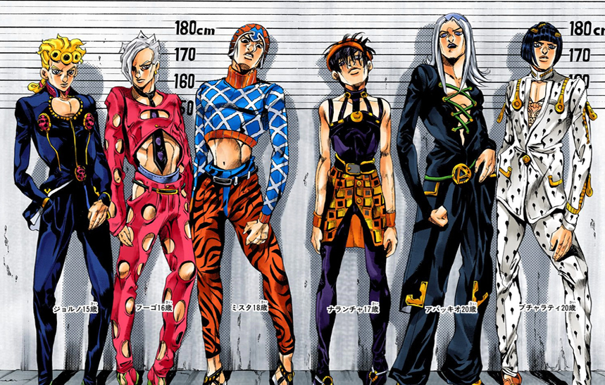 SIGNIFICADO PROFUNDO DOS STANDS DA EQUIPE BUCCIARATTI EM JOJO'S BIZARRE  ADVENTURE II JOJO 99 EXPOSED 